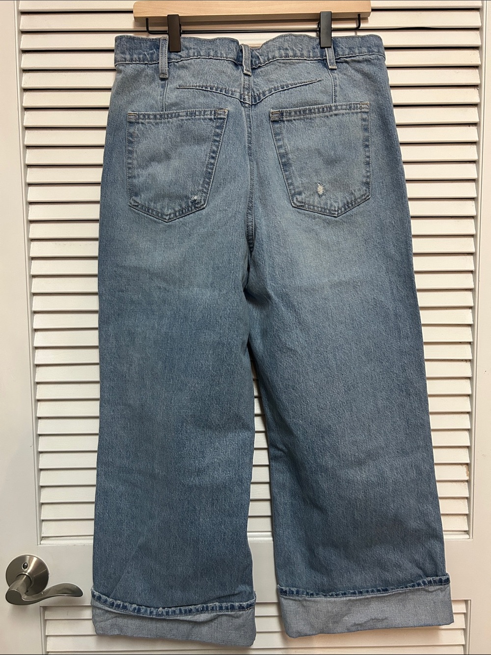 Universal Thread Cropped Vintage Wide Leg Jeans - Picture 2 of 5